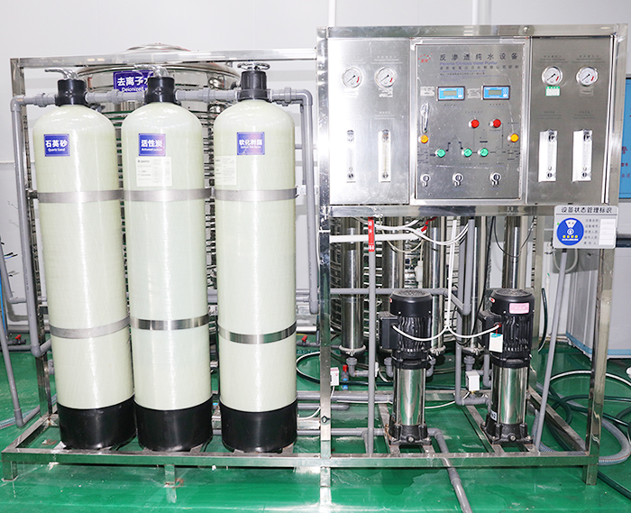 0.5噸雙級反滲透及EDI超水（shuǐ）處理設備-02
