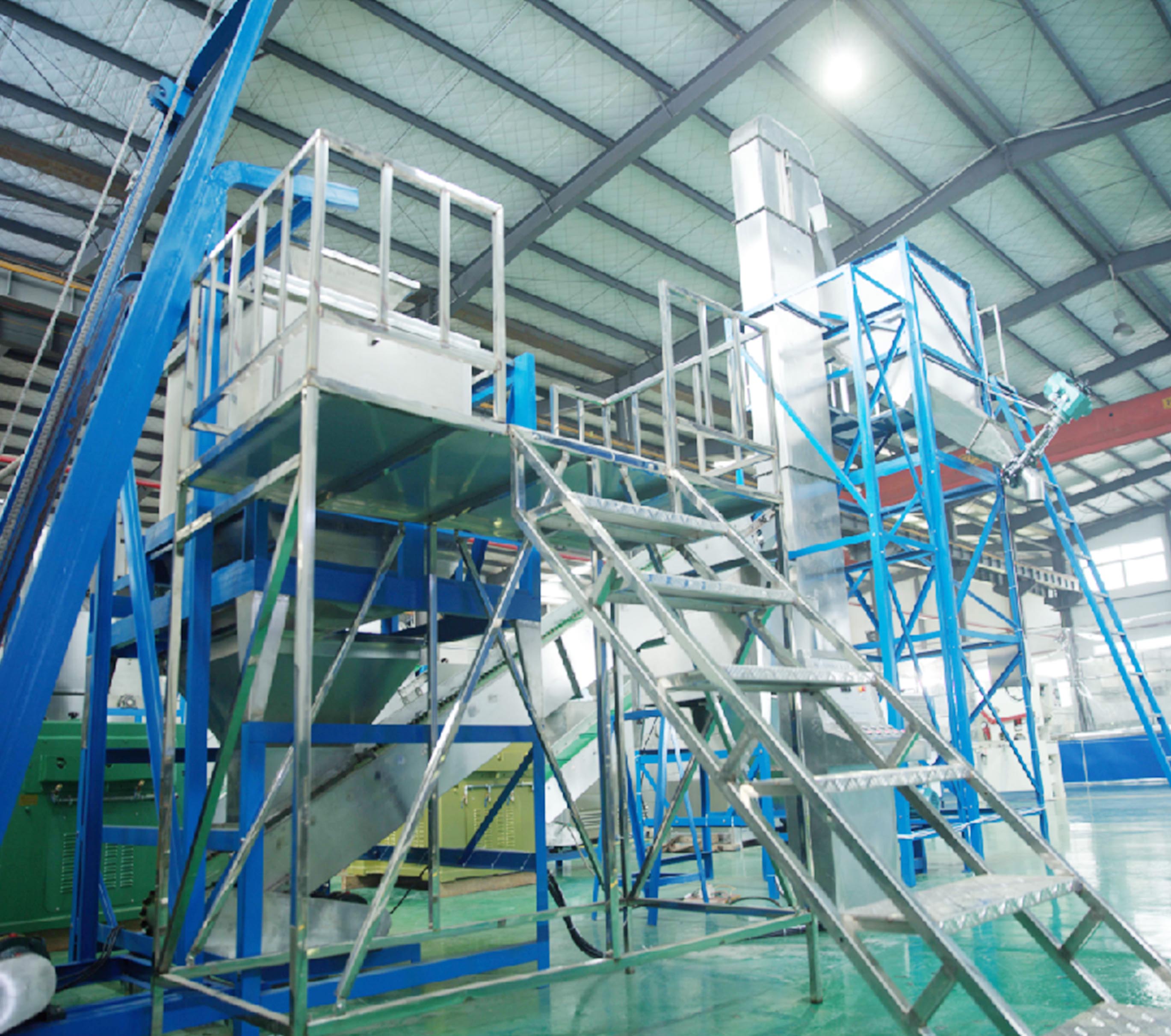 國外用（yòng）戶洗衣粉生產線案（àn）例