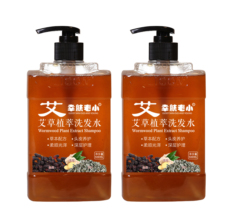 幸膚老小艾草植萃洗（xǐ）發水